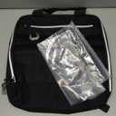 Carrying Case for Starlink Mini, Waterproof Oxford Tactical Fishing Tackle Bag with MOLLE System & Cable Port, Portable Storage Bag for Fishing, Camping & Boating