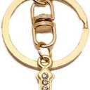 Cute Rhinestone Cross Keychainfor Women Men, Sparkling Christian Keyring Bag Charms for Handbags Totes & Backpacks
