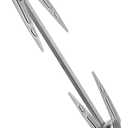 DOITOOL Stainles Steel Air Fryer Fork, Air Fryer Accessories Replacement Parts, Roast Chicken Fork Fish Meat Grilling for BBQ Home Kitchen Outdoor, 9.8"L x 1.9"W