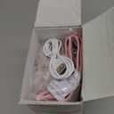 Blood Pressure Monitor,Pink Blood Pressure Machine Bp Cuff Automatic Upper Arm with 8.7”16.5 inches Adjustable Automatic High Blood Pressure Cuff for Home Use 2 x 90 Sets Memory (Pink BP Cuff)