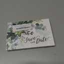 Canopy Street Save The Date Greenery Floral Postcards / 50 Beautiful Mailing Postcards / 6" x 4" Botanical Wedding Fill In Note Cards
