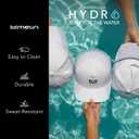 melin A-Game Hydro, Performance Snapback Hats, Water-Resistant Baseball Caps for Men & Women, Golf, Running, or Workout Hat
