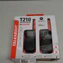 Motorola Solutions, Portable FRS, T210, Talkabout, Two-Way Radios, Rechargeable, 22 Channel, 20 Mile, Black W/Red, 2 Pack
