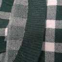 Kuoser Plaid Dog Sweater Hoodie, Warm Fleece Dog Sweaters for Large Dogs, XL Winter Knitwear Christmas Doggy Sweater, Cold Weather Pet Clothes for Girl Boy Dogs, Holiday Outfit and Gift, Green XL