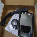 WITTKOP Bike mirror | Large HD field of vision | 360 rotatable & foldable | Mounting above & below | Break-proof & durable | ebike accessories, bike mirror handlebar mount, bicycle mirrors