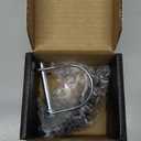 NICEDACK 12mm Universal Child Trailer Adapter for Dog, Bicycle Trailer Couplings (Black)