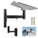 Adjustable Starlink Mini Mount Kit with Adapter - Mounting for Starlink Internet Satellite Adapter for RV/Ladder/Pole/Rack/Roof Starlink Mini Accessories