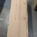 Yaheetech 6ft Pre-lit Frosted Artificial Hinged Christmas Tree with 818 Flocked PVC Tips,62 Pine Cones,62 Holly Berries & 250 Warm White Lights,Foldable Stand,Green