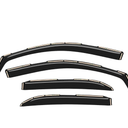 Extra Durable Window Deflectors in-Channel Window Visors Rain Guards, Sun Visors, Wind Vent for Shades, Exterior Car Accessories - 3pcs, One Deflector Is Missing, Small Piece Size 26.5", Big Piece Size 39.5"