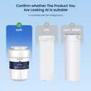 GLACIER FRESH Replacement for MWF Refrigerator Water Filters, SmartWater MWFP, MWFA, GWF, HDX FMG-1, WFC1201, RWF1060, 197D6321P006, Kenmore 9991, 1 Pack
