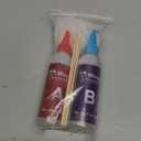 5 Minute Epoxy Glue 8.8oz, Tough Durable Clear Epoxi Adhesives Fast Repair, 2 Part Epoxy Glue Quick Cure Clear for Metal, Wood, Plastic, Glass, Cerami