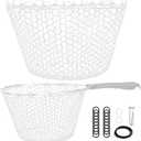 Riverruns Rubber Net Replacement Fishing Net Bag Fly Fishing Foldable Fish Landing Net for Freshwater Saltwater Without Handle 6 Sizes (Circumference: 39" Diameter: 14" Net Depth: 10", Transparent)