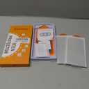 IMBZBK [Auto-Dust Removal] 3 Pack Privacy Screen Protector for Samsung Galaxy S25 [Phone Case Friendly], 3 Anti Spy Tempered Glass Camera Lens Protector Accessories, Military Grade Shatterproof