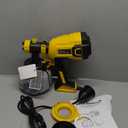 Cordless Paint Sprayer for Dewalt Battery - 20V MAX HVLP Spray Paint Gun with Brushless Motor and Copper Nozzle or Professional House Painting, Furniture, and Interior Use (Yellow/Not Include Battery)
