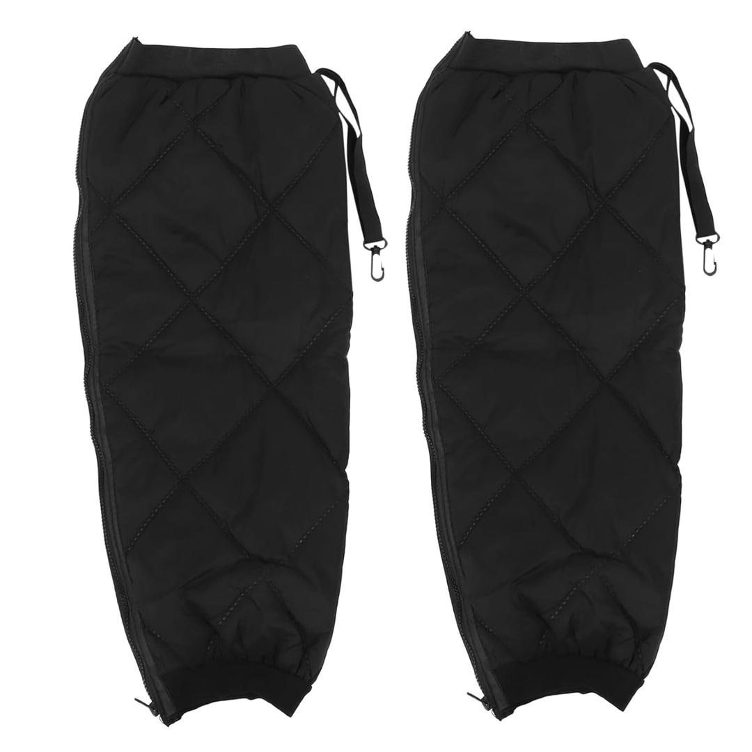GLEAVI Thermal Motorcycle Pads Winter Insulated Leg Warmers Windproof Cold Resistant for Men