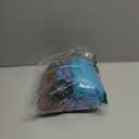 Huukeay 3 Pack Women's Ribbed Mock Turtleneck Shirts Cotton Long Sleeve Tops Lettuce Trim Slim Fit Soft Tees for Layering (Large, Blue, Purple, Mocha)