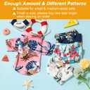 Weewooday 4 Pieces Small Pet Summer T-Shirts Hawaii Style Floral Pet Dog Shirt Breathable Cool Clothes Beach Seaside Puppy Sweatshirt for Puppy(Floral Style,Small)