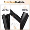 63 ⁵⁄₈" RV Awning Outer Shell, Compatible with Solera Regal 69" Assemblies, Precision-Fit 63 ⁵⁄₈"x2 ¾ Black Aluminum Rail, Anti-Rust Powder-Coated Replacement