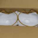 Drink Dispensers for Parties, 2 Pack 1 Gallon Beverage Dispenser with Stand, Drink Dispenser With Glass Lid, juice dispensers for parties