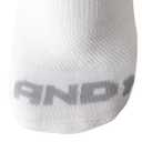 AND1 Men's Athletic Socks - Cushion Comfort No Show Socks (24 Pack) (White)