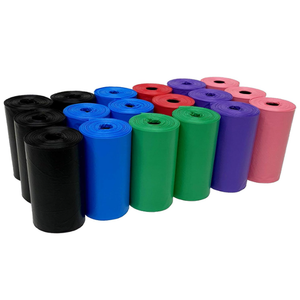 Five Star Pet 9" x 14.25" Made in USA Easy Open Poop Bags Dog Waste Bags, 18 Refill Rolls, 270 Bags