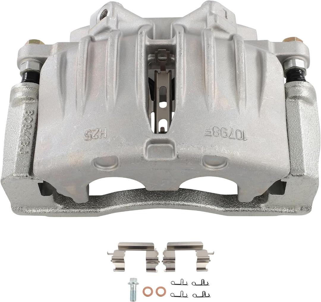 cciyu Front Left Brake Caliper Assembly w/Bracket 18B4798A For Buick For Rainier,For Chevy For SSR/For Trailblazer,For GMC For Envoy,For Isuzu For Ascender,For Oldsmobile For Bravada,For Saab For 9-7x