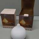 SALKING Essential Oil Diffuser (Set of 2), 100ml Small Aromatherapy Diffuser with Auto Shut-Off, Ultrasonic Diffusers for Essential Oils, Cool Mist Humidifier with Warm White Lights, for Office Home