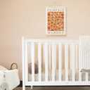 TLESKE Fall Pumpkin Market Poster Hanger Frame, Autumn Pumpkin Flowers Hanging Wall Art Room Decor for Bedroom Living Room, Aesthetic Floral Pumpkin Wall Banner Prints Pictures Artwork, 12x16