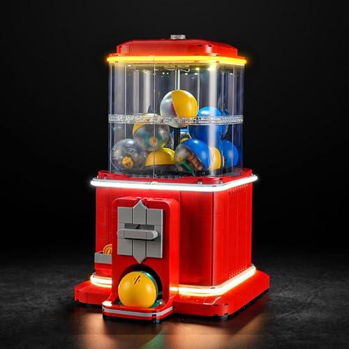 Vaodest Led Light for Lego 21358 Vending Machine Building Set,Design and Configuration Compatible with Model 21358(Led Light Only, Not Building Block Kit)
