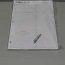 ZGMJ Daily Planner Refill - A4 Appointment Planner Insect To Do List, 100 Sheets/200 Pages Planner and Lined Refill, 3 Hole Punched, 100 gsm White Paper, 8.5'' x 11''