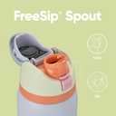 Owala FreeSip Insulated Stainless Steel Water Bottle with Straw for Sports, Travel, and School BPA-Free Sports Water Bottle, 32 oz, Beach House