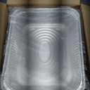 Disposable Aluminum Foil Pans with Lids 9x13-25 Pack Aluminum Foil Pans, Heavy Duty Aluminum Baking Pans for Holiday Cooking, Christmas, Thanksgiving, Parties, Meal Prep & Storage