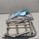 Folding Shower Seat - Stainless Steel Shower Chair for Inside Shower - 420lbs Height Adjustable Foldable Shower Stool - Portable Travel Collapsible Bath Bench for Elderly, Handicap & Disabled (Gray)