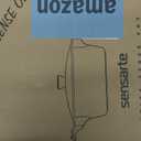 SENSARTE Ceramic Stock Pot Nonstick 4.5 Quart Soup Pot Casserole Pot with Lid Healthy Pasta Pot Cooking Pot Sauce Pot with Woodgrain Bakelite Handle, All Stove Compatible, White
