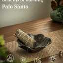 6 Inch Incense Holder with 3 Copper Incense Sockets Lotus Incense Holder for Sticks Modern Insence-Stick Holder for Meditation, Yoga, SPA, Home Decor, Black