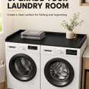 FlyGeneral Washer Dryer Countertop, 54" Width x 27.5" Deep, Black