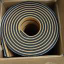 Boat Flooring Self-Adhesive EVA Foam Boat Decking Non-Skid mat 94.5"X43.31" for Decorate Fishing Boat Kayak Yacht Pool RV Floor etc (Teak and black)