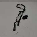 3 Pcs Tie Down Straps Black Adjustable Nylon Strap with Buckles