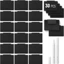 2 x Mr. Pen- Basket Labels Clip On Set, 32 pcs, 30 Removable Bin Labels Clip On with 2 Chalk Markers