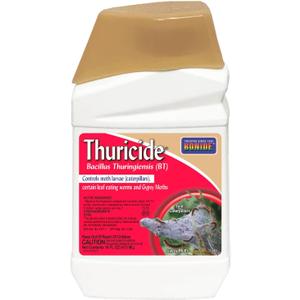 Bonide Thuricide BT Concentrate, 16 oz Ready-to-Mix Solution for Caterpillar, Worm and Moth Control in Home Garden