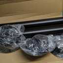 29" RV Table Legs and Base Mount | Heavy-Duty Aluminum | Standard Pedestal for Camper, Trailer, Boat | Durable Matte Black Finish (2 Legs & 4 Bases)