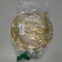 3 Tier Cupcake Stand, Plastic 3 Tiered Serving Stand, Dessert Tower Tray for Party, Birthday, Wedding, Gold