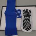 Lux Dual Grip Socks - Soccer Grip Socks for Men and Women. GripArray Performance & Comfort, Large