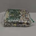 Hallway 2x5 Washable Runner Rug: Oriental Floral Stain Resistant Rug for Entryway Kitchen Farmhouse Soft Carpet for Bathroom Bedroom Thin Laudry Living Room Floor Mat with Non Slip Backing(2x5,Green)