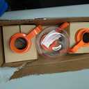 BUNN 12 Cup Commercial Glass Decanter with Handle (3 Pack), Orange