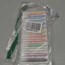 NewFamily 12-Color Dustless Chalk for Kids with Protective Holders, Washable & Non-Toxic, Smooth Writing & Easy to Erase for Chalkboard, Indoor & Outdoor Use