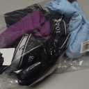 Beverly Hills Polo Club Men's 4 Pack Knit Boxer Short (Purple/Black/Navy/Light Blue) Small