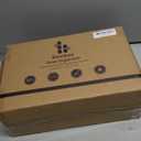 Wisuce Bamboo Mail Organizer Countertop Desktop with Drawer - Desk Organizer with File Organizer for Office Supplies All-in-One Desk File Organizer with Pencil Holder for Paper Letter Envelope Bill