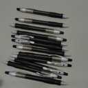 BIC Velocity Retractable Ballpoint Pens, Medium Point (1.0 mm), Black Ink Pens, 12-Count Pack, With Comfortable Grip