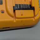 Professional Dual-Port Charger for Dewalt 12V/20V Max Lithium Batteries, Heavy-Duty Fast Charger with 2 USB Ports, Compatible with DCB203 DCB204 DCB205 DCB206 DCB120 DCB127 (Yellow)